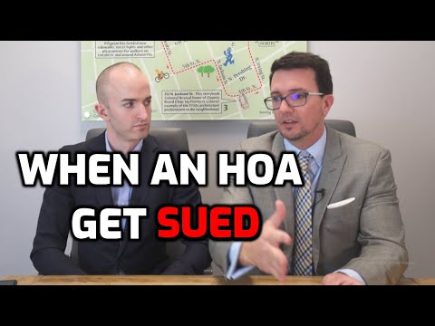 ვიდეო: შეგიძლიათ უჩივლოთ HOA-ს საბჭოს წევრებს?