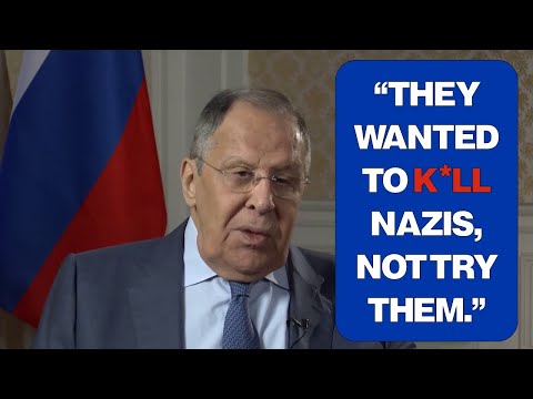 Lavrov On Russia S Role In The Nuremberg Trials