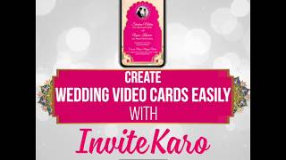 Best Video Wedding Card Maker App Invitekaro screenshot 4