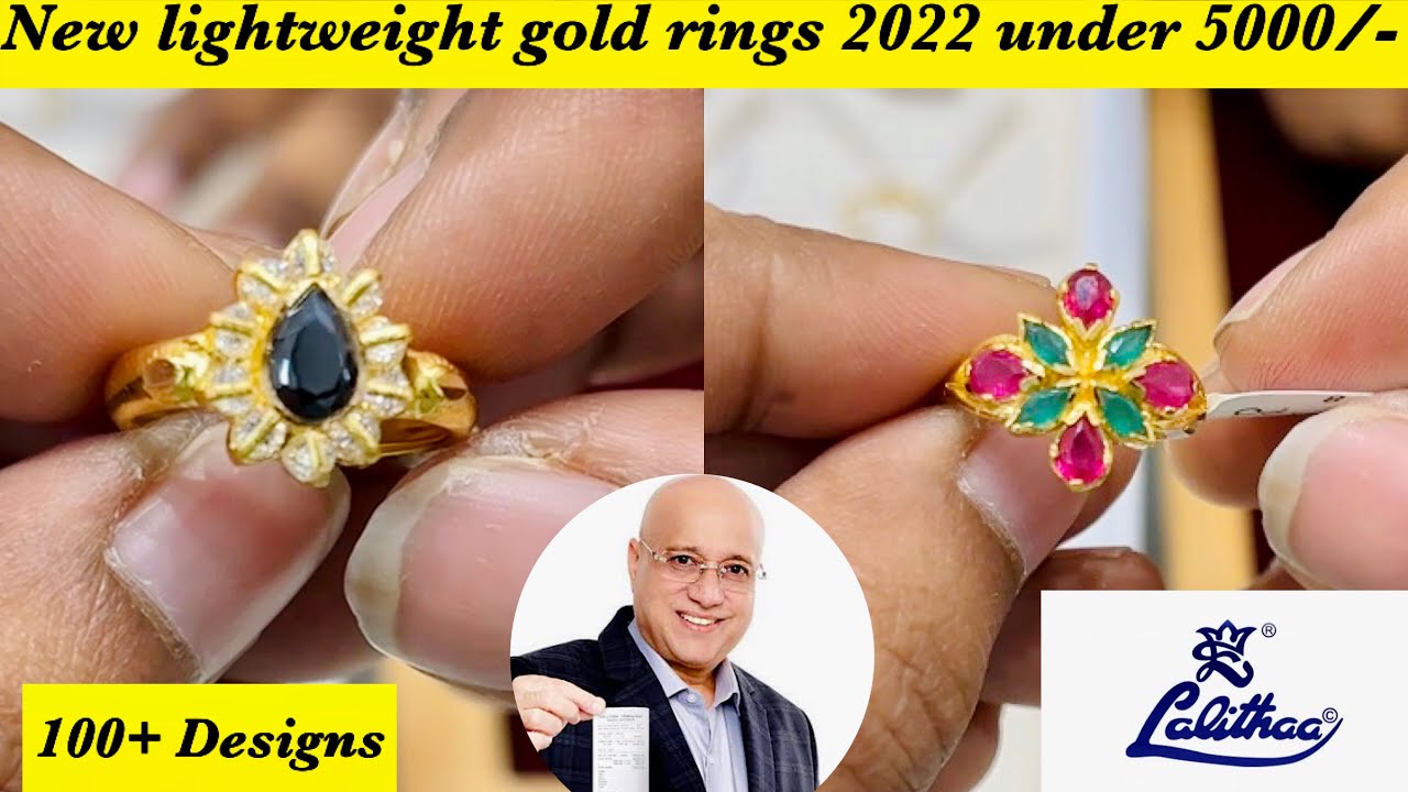 Buy original Gold Rings Under 5,000 Rupees from top Brands Online at Tata  CLiQ