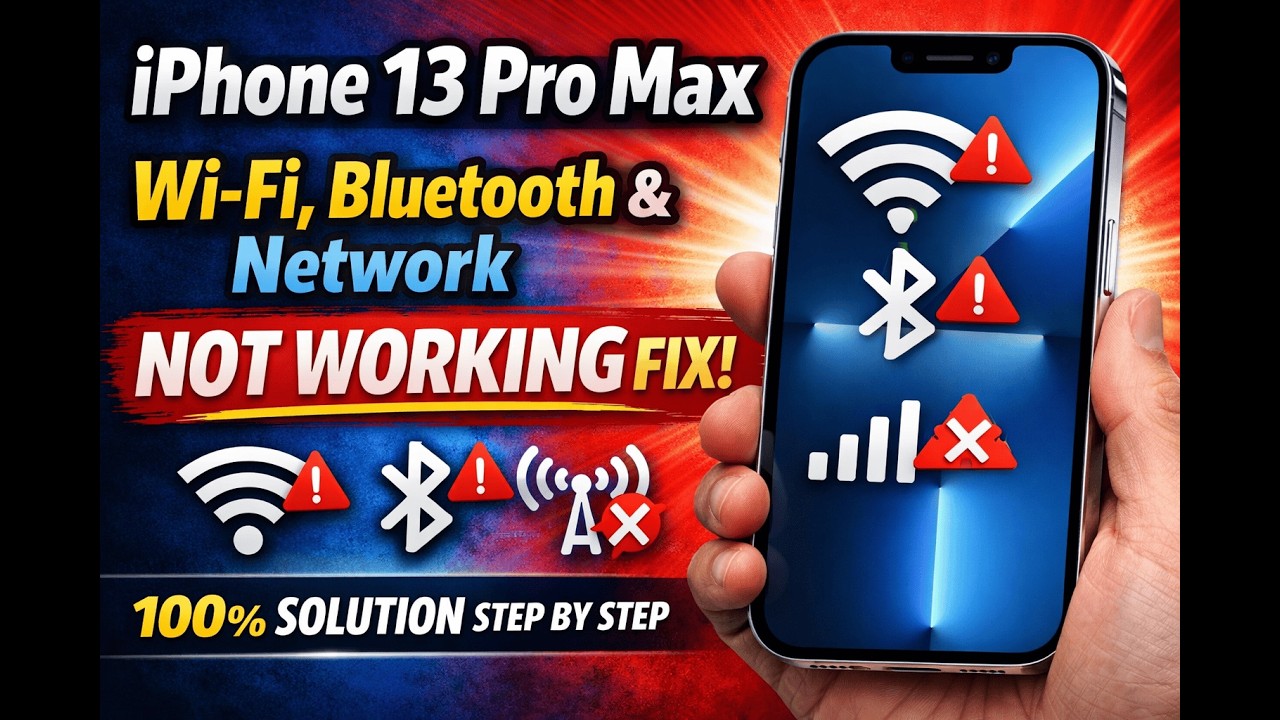 【ジャンク】iPhone 13 SIM Wi-Fi Bluetooth 使用不可 iPhone 13 Pro Max WiFi Bluetooth Greyed Out & No Network Fix | 100
