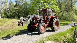 Köp Traktor Volvo BM 2254 med lastare + 4 redskap på Klaravik