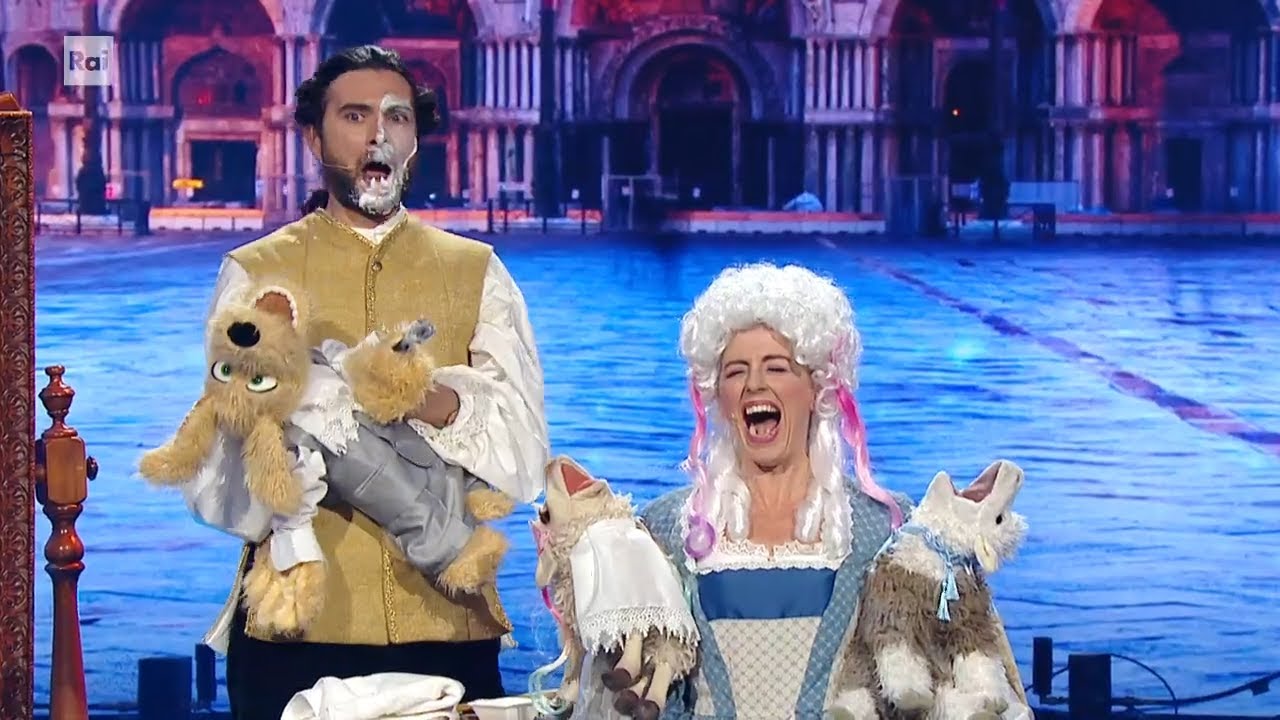 I ventriloqui  lirici Naimana Casanova e Daniele Tommasi - Dalla strada al Palco 02/05/2023