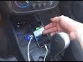 Установка USB зарядки в прикуриватель Opel Corsa C