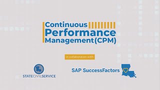 CPM - Conducting the Evaluation Discussion Wealth
