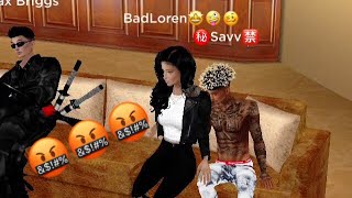 Talking Sh!t to as people in random chat rooms (IMVU Gameplay)