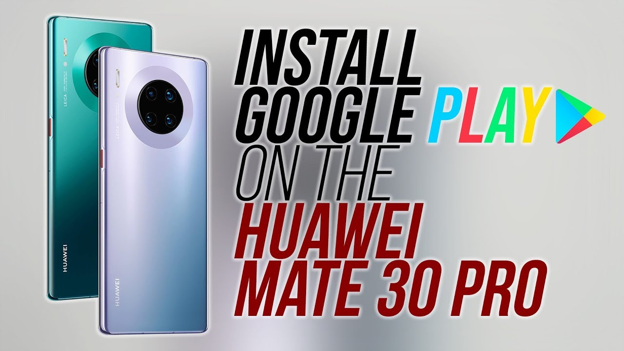 ANDROID - 新品 Mate 30 Pro グローバル版 LIO-L29 Playストア導入 How to install Google Play on the Huawei Mate 30 Pro