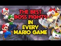 The Best Boss Fights in Every Mario Game