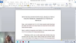 Jurnal Review Pengujian Black Box Testing Pada Aplikasi Action & Strategy screenshot 1
