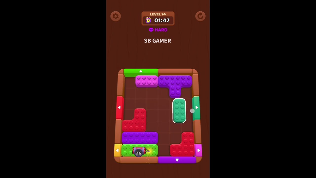 Color Block Puzzle: 3D Jam Level 74 Walkthrough Solution - YouTube