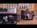 How to decarboxylate cannabis for cooking three methods oven stove and crock pot