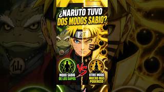Naruto tuvo OTRO Modo Sabio y casi nadie lo recuerda 👀 #Naruto