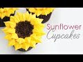 Sunflower Cupcakes - Buttercream Piping Technique Tutorial