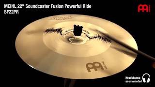 Sf22Pr Meinl Sf22Pr 22 Soundcaster Fusion Powerful Ride Zil