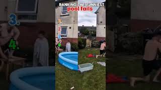 Ranking the Funniest Pool Fails 😂