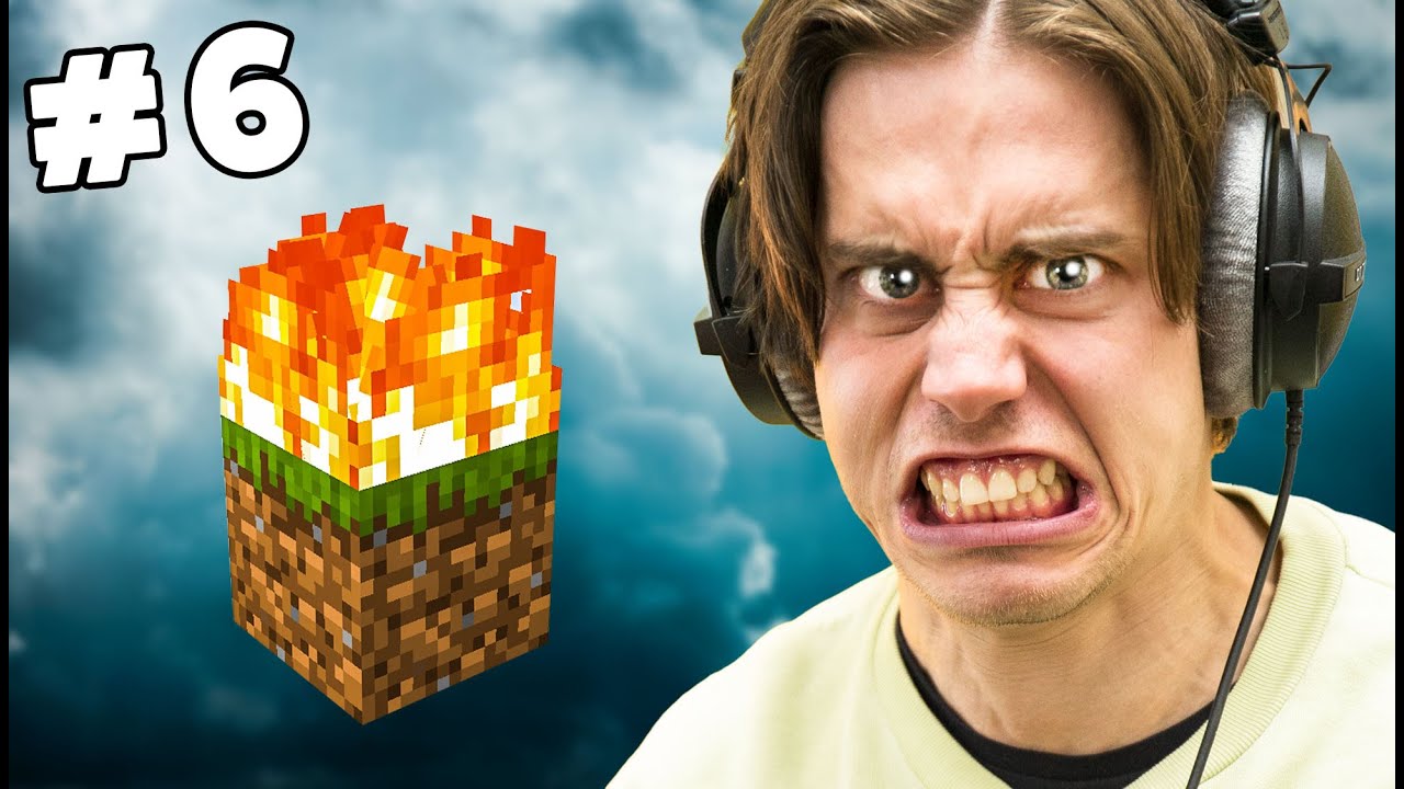 VICTOR FÖRSTÖR MINECRAFT PÅ ETT BLOCK - YouTube