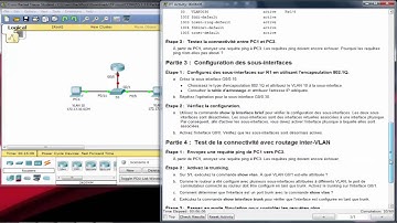 5.1.3.6 Packet Tracer - Configuring Router-on-a-Stick Inter-VLAN Routing