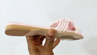 Soft Pink Casilde Tuscany Leather Women Flat Slippers screenshot 2