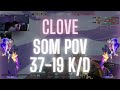 NRG s0m POV Clove on Haven 37-19 K/D (VALORANT Pro POV)
