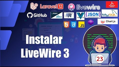 23 Instalando Livewire 3 sin morir en el intento | Sistema de Inventario Laravel 12 FullStack 🛒🧾