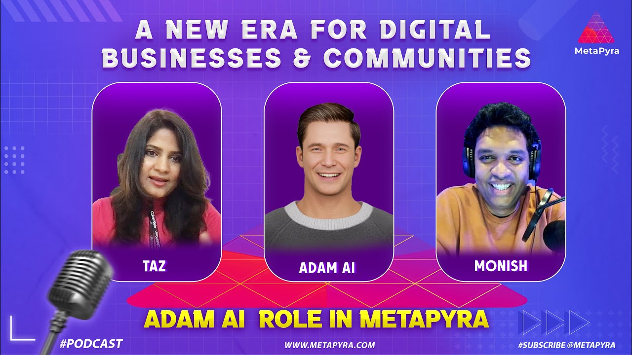 🎧 Exciting News! Metapyra's First Podcast is Live! 🎙️ #AI #virtualspaces #podcast