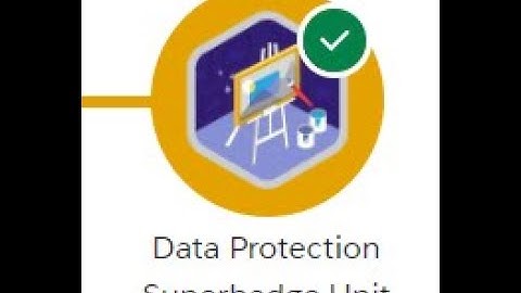 Data Protection Superbadge Unit