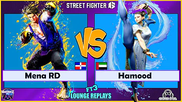 SF6 MenaRD (luke) VS Hamood (chun li) lounge ft3 Masterz TV