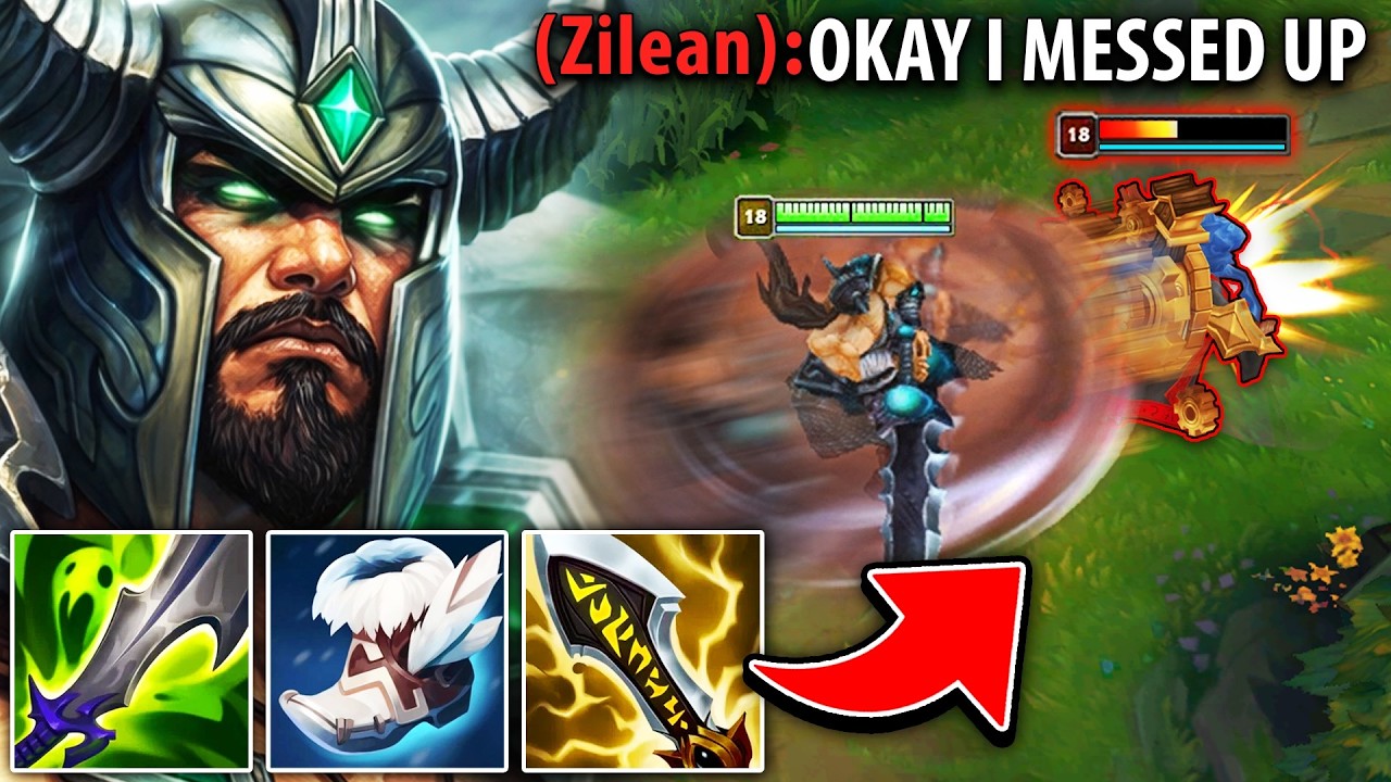 This guy thought Zilean top would counter me... but I made him regret it