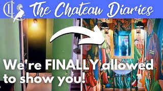 We transformed the SMALLEST room in our French Castle! - REVEALING OUR SECRET ROOM MAKEOVER FOR TV