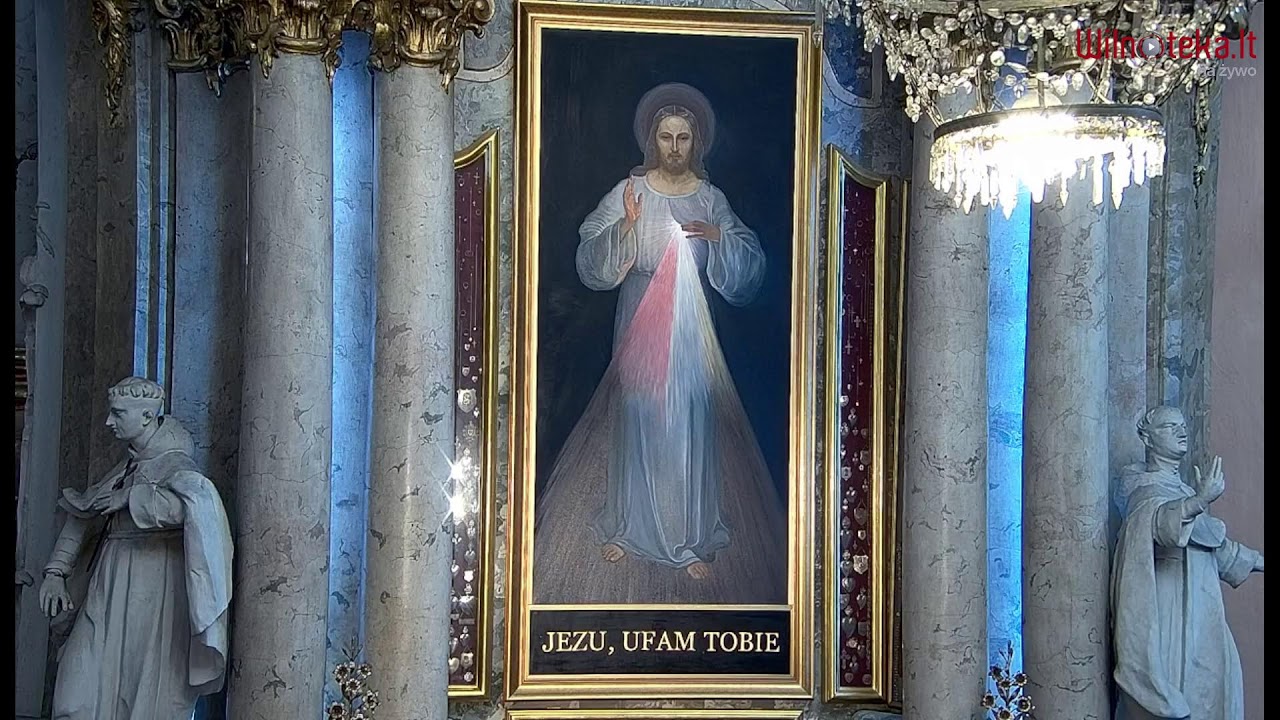 Koronka do Miłosierdzia Bożego i msza święta w kościele pw. Ducha Świętego w Wilnie 2026 03 04