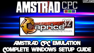 Caprice32☆Amstrad CPC Emulation Full Setup Guide #caprice32 #amstrad #emulator