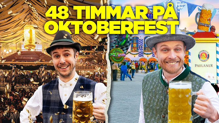 Världens största folkfest - Oktoberfest