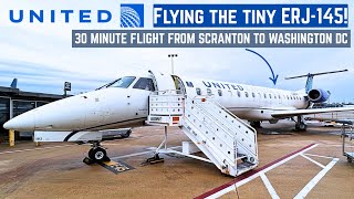 Trip Report United Express Embraer 145 Wilkes Barre To Washington Economy Cl Review