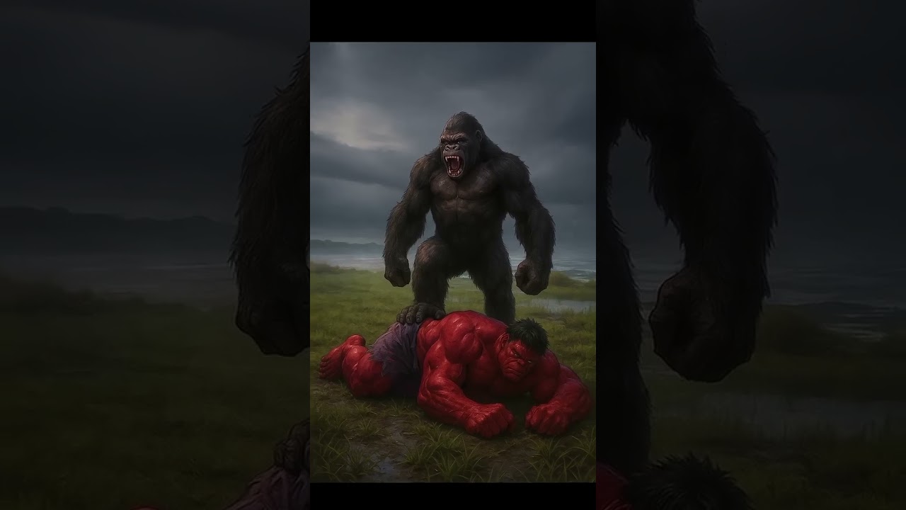 Green Hulk vs Red Hulk 🔥   She Hulk vs Giant Gorilla 💪