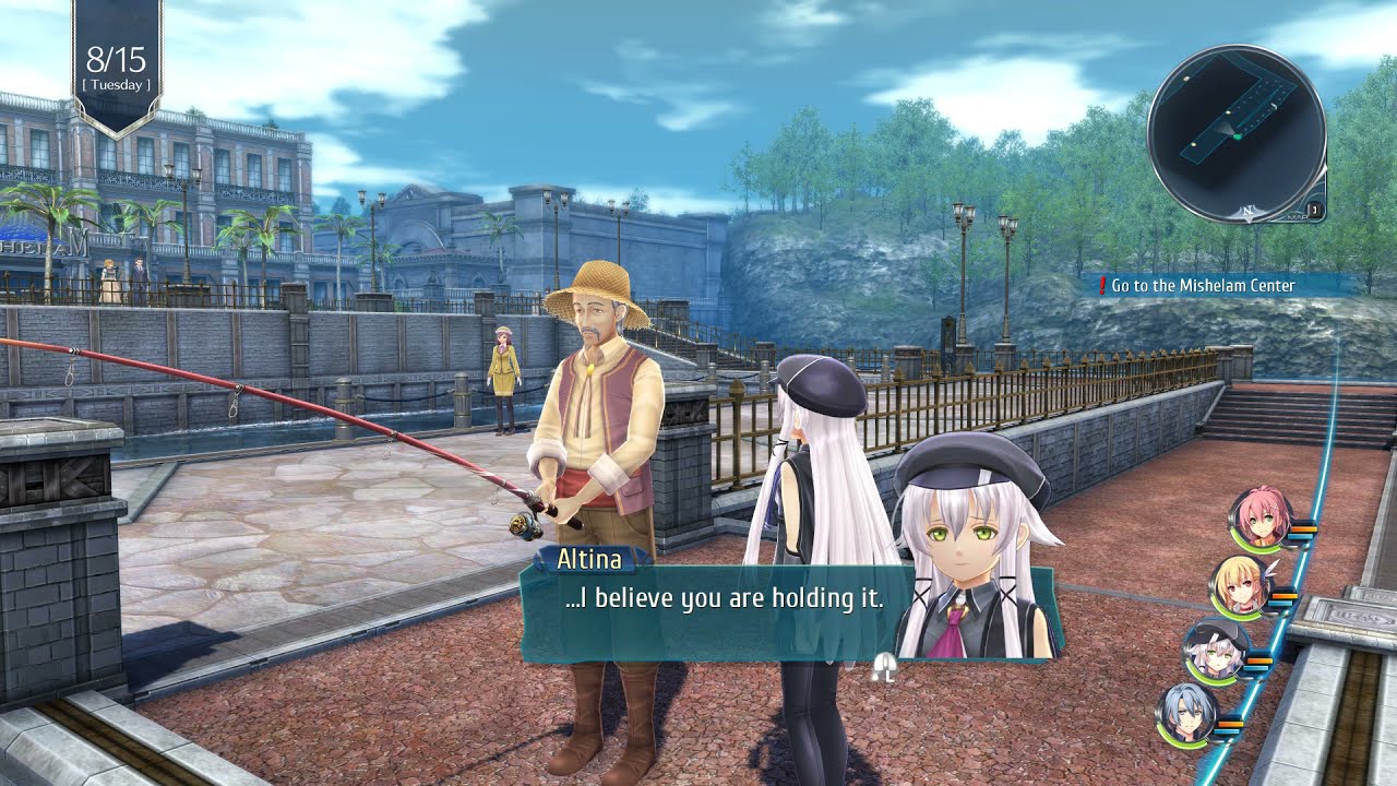 You ARE in Mishelam (Trails of Cold Steel IV)