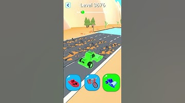 Shape shifting2 game level #3676  hyper casual game #shapeshifting  #gameplay #gaming #shortvideo...