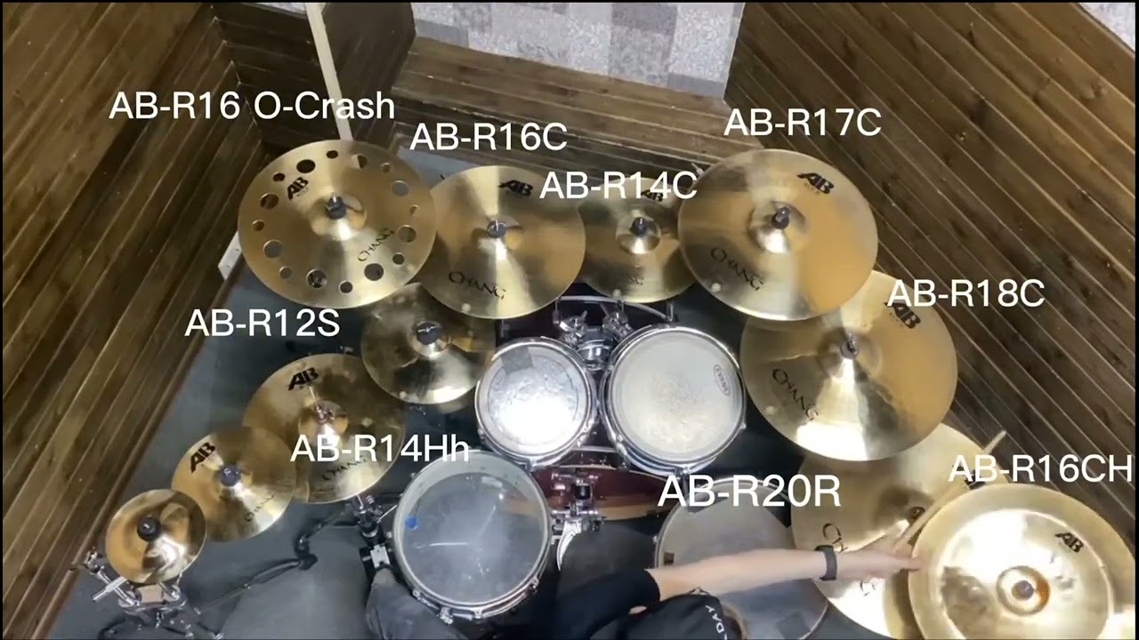 Chang Cymbals- AB Rock B20 Demo
