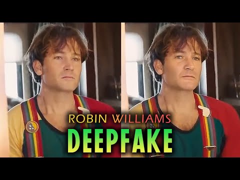 Robin Williams as Jamie Costa in ROBIN Test Footage [Deepfake]