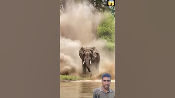 Baby Elephant Rescue From Crocodile |  Shorts | Emotional Wildlife Scene 💔🐘#shorts