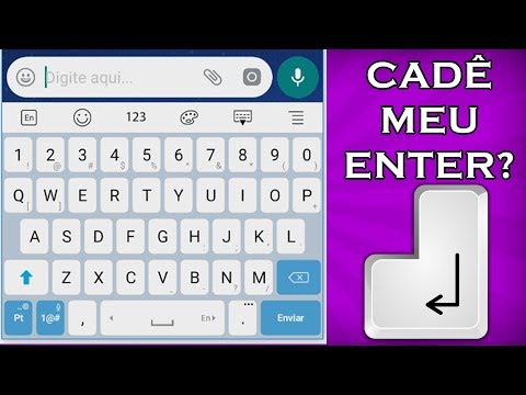 Whatsapp: Botão "Enviar" no lugar do "Enter"