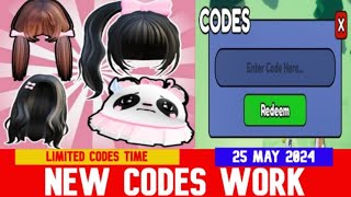 *NEW CODES MAY 25, 2024* UGC DON'T MOVE ROBLOX | LIMITED CODES TIME