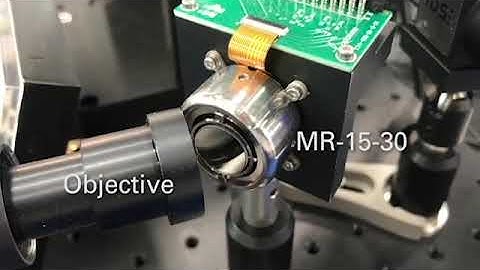 Optotune MR-15-30  video multiplexing