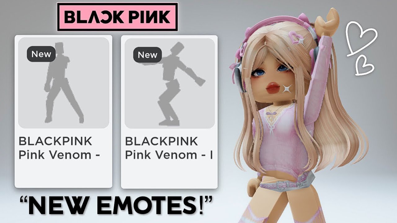 roblox been spoiling us with emotes lately 🤭 tags #roblox #robloxfyp, pink venom emote