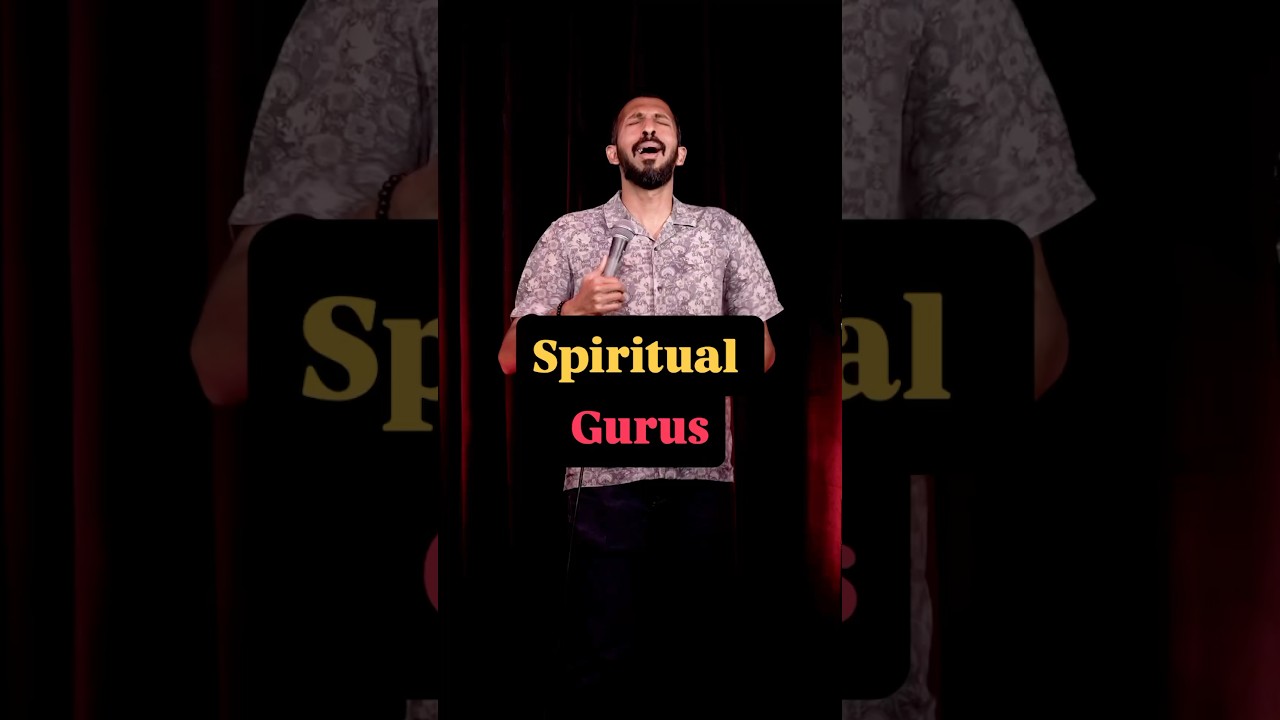 Spiritual Gurus | Standup Comedy by Rupen Paul #standupcomedy #jokes #funnyvideo