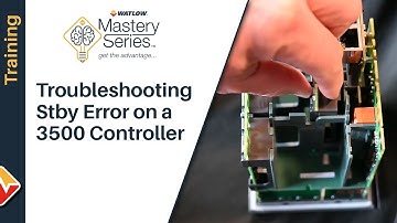 Troubleshooting Stby Error (Standby) on a Eurotherm 3500 Controller