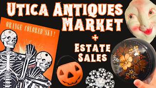 VINTAGE TREASURE HUNT! Utica Antiques Market and Estate Sales!