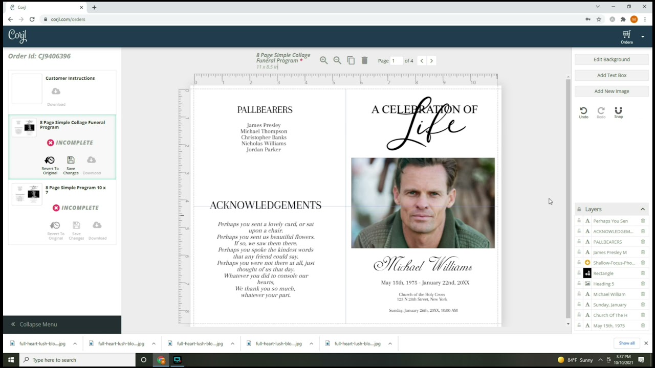 HOW TO EDIT YOUR TEMPLATE IN CORJL - YouTube