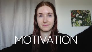 How I MOTIVATE myself to achieve GOALS