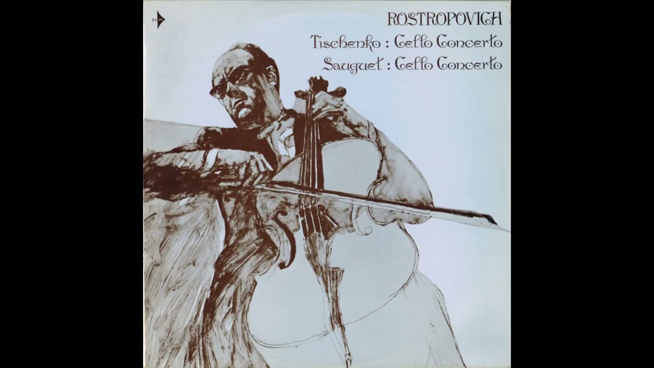 Henri Sauguet- Cello Concerto (Rostropovich/Sauguet/Moscow Radio Symphony Orchestra)