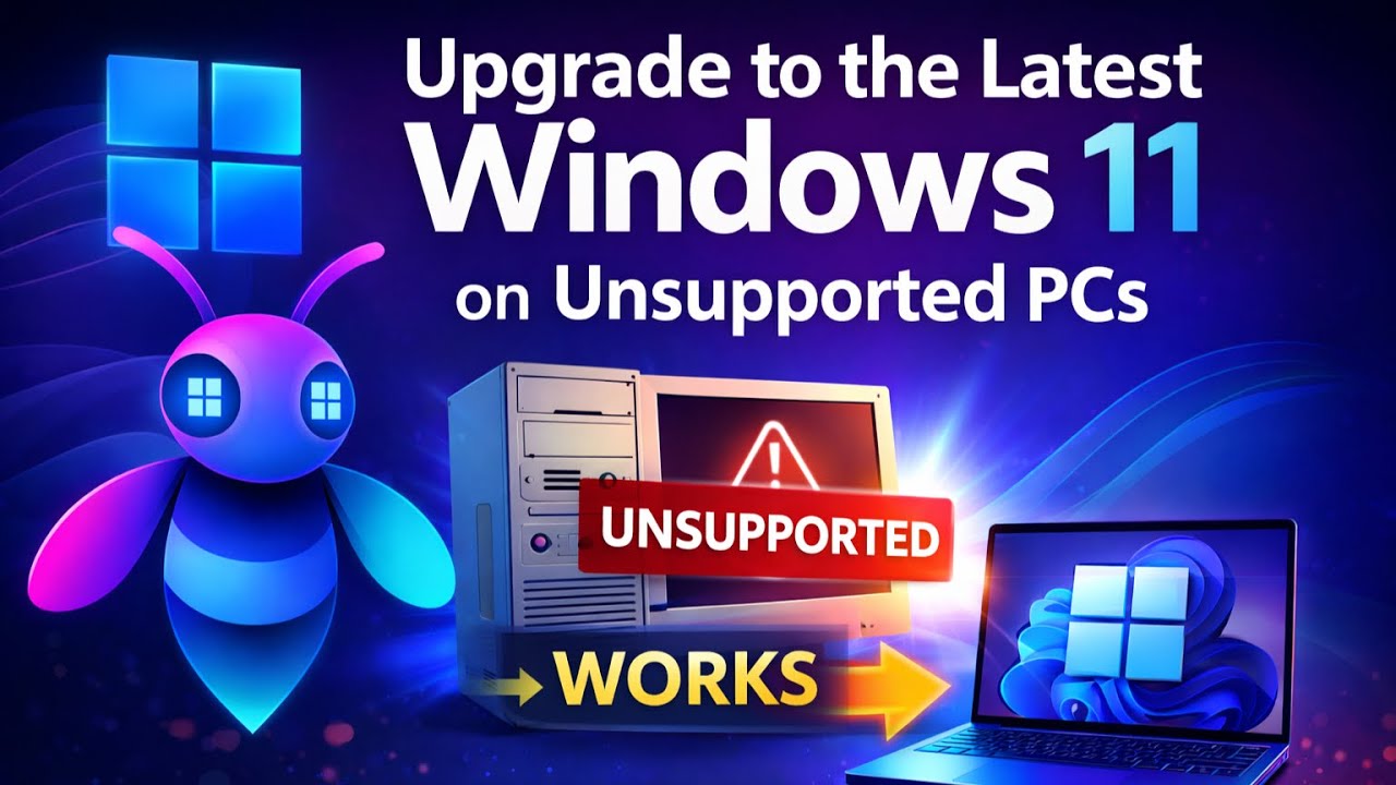 I Install Windows 11 on Unsupported PC (No Reinstall) - YouTube